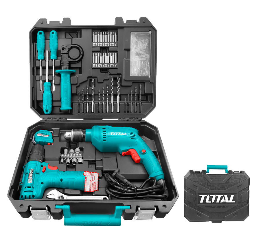 TOTAL THKTHP1192 KIT DE HERRAMIENTAS 119 PZS