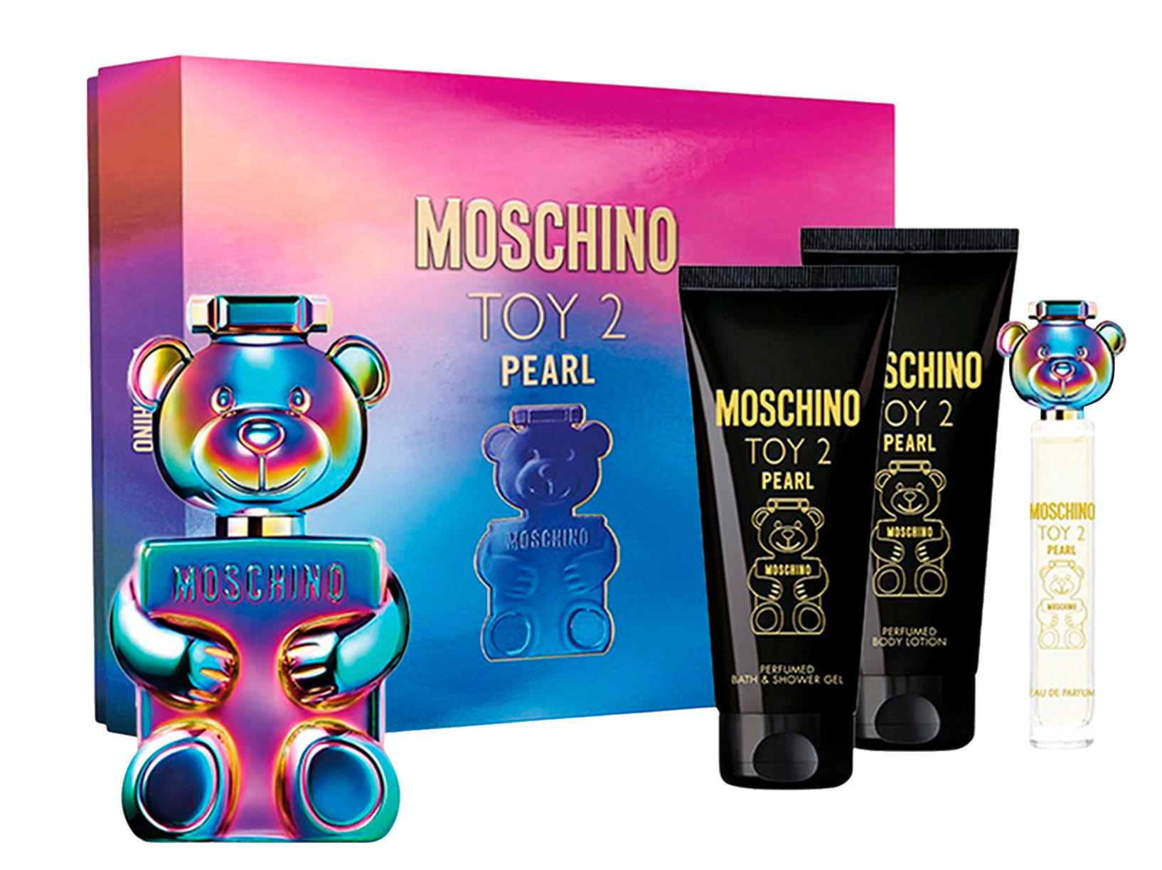 Moschino Kit Toy 2 Pearl EDP 100ML 4 pzs