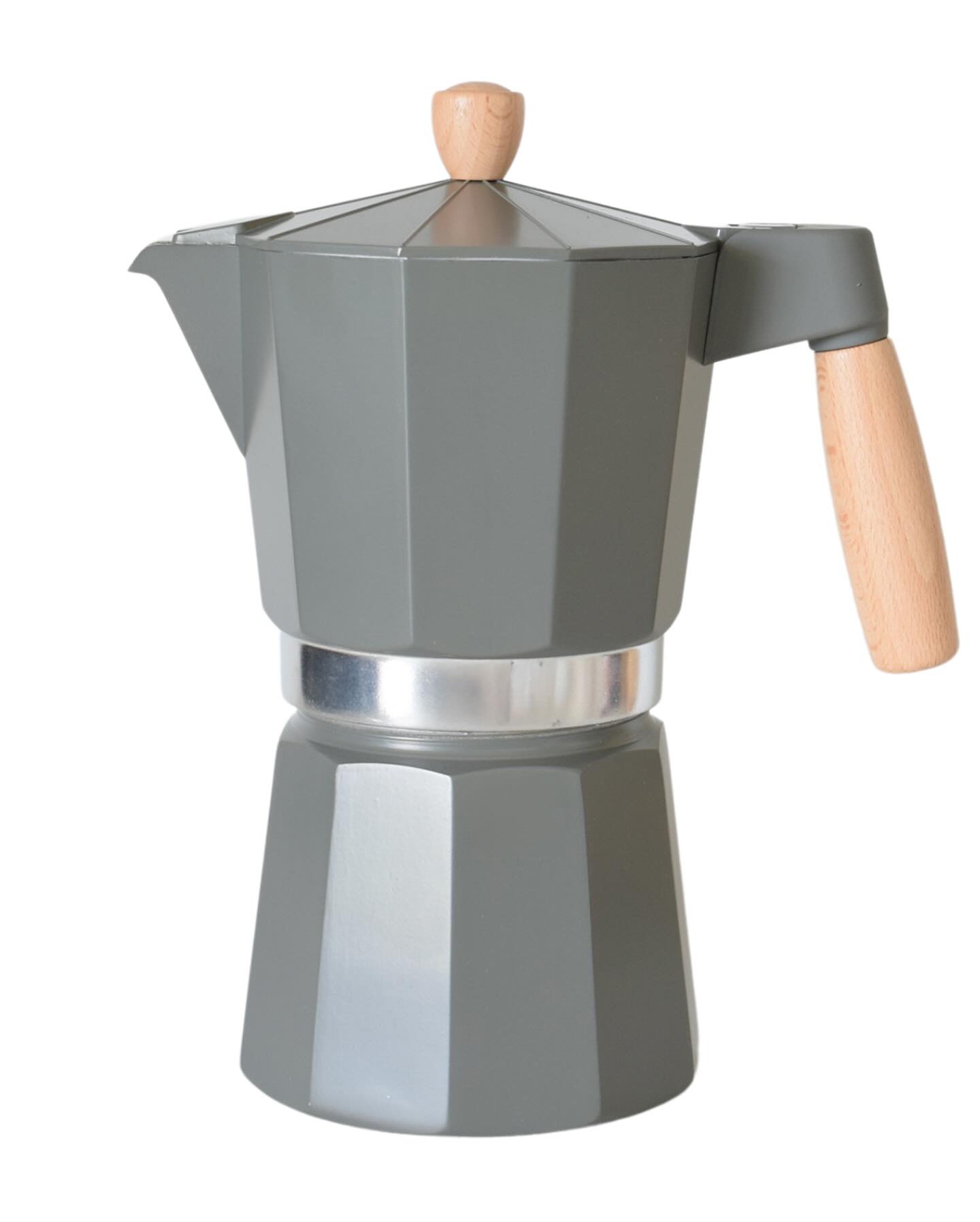 CAFETERA ITALIANA 300ML GRIS