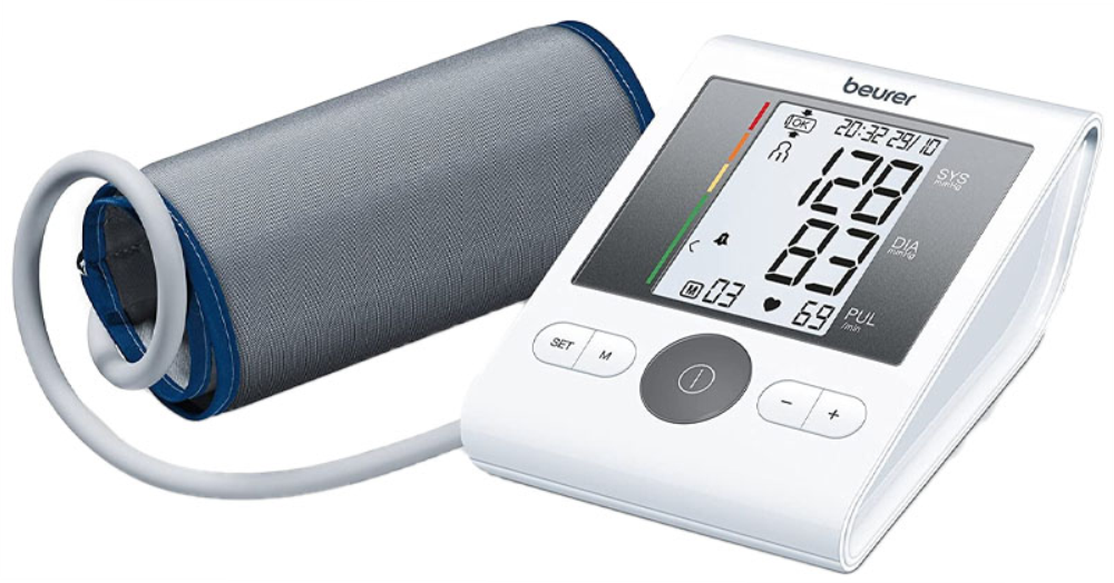 MEDIDOR DE PRESIÓN BEURER BM28 MONITOR DE BRAZO A BATERIA