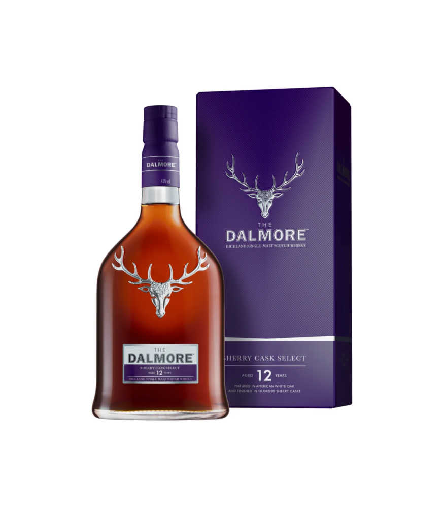 THE DALMORE WHISKY 12 SHERRY CASK 700ML