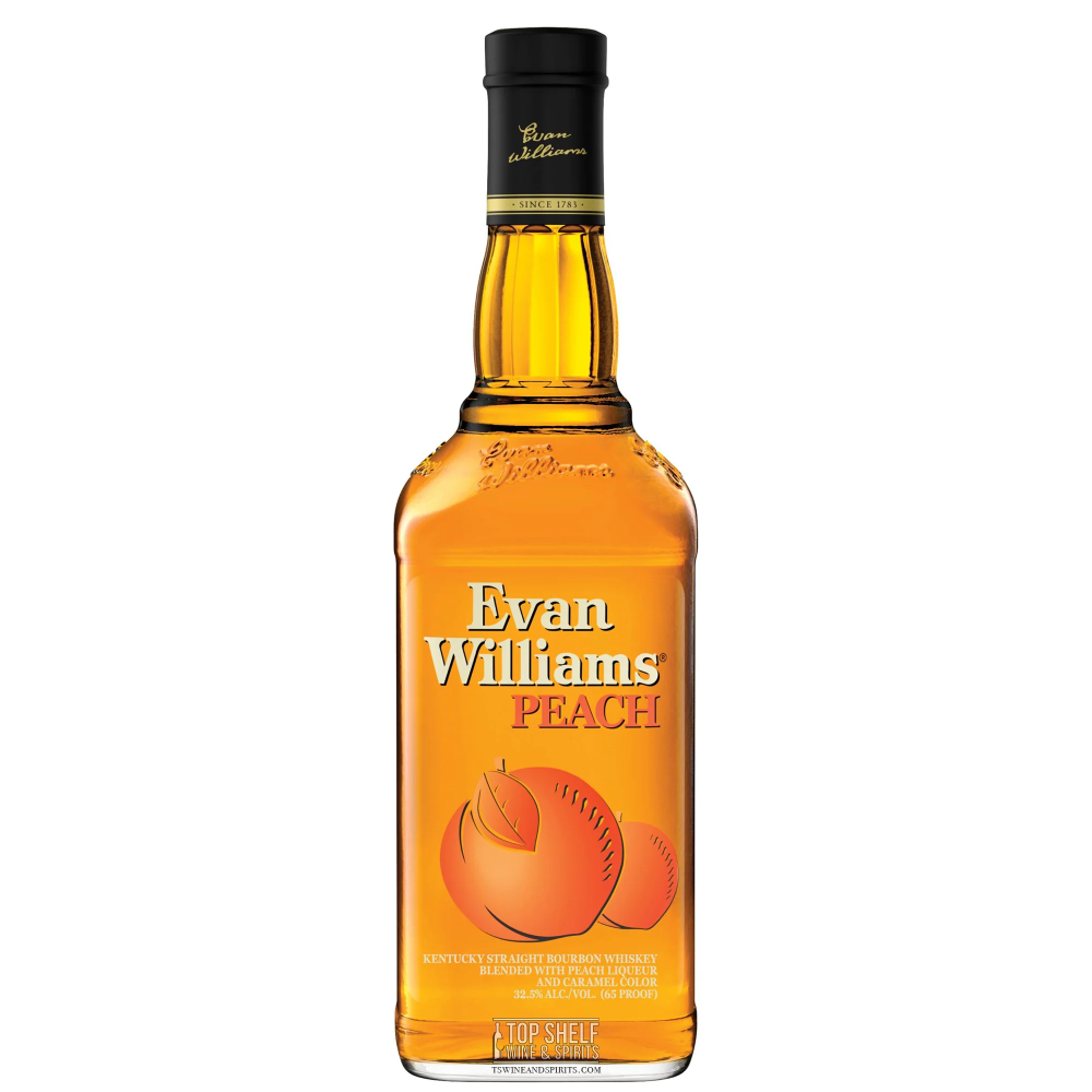 WHISKY EVAN WILLIAMS PEACH 1LT
