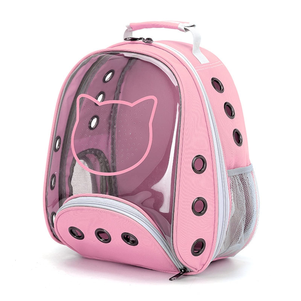 BOLSO TRANSPORTADOR DE MASCOTA ROSA