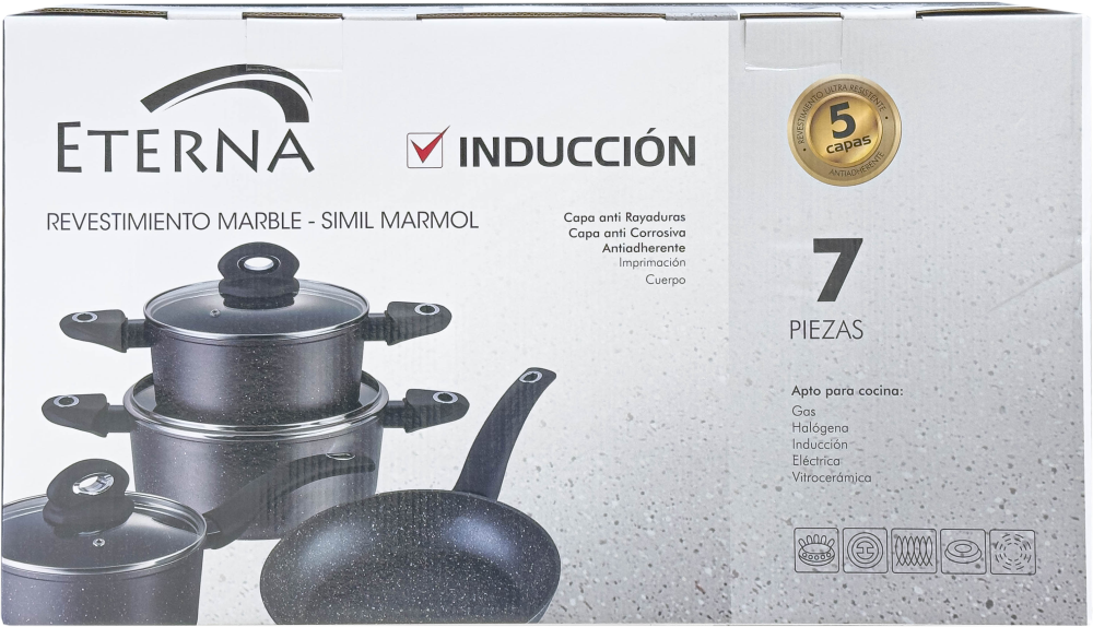 MARBLE 135044/453028 SET DE OLLA GRANDE
