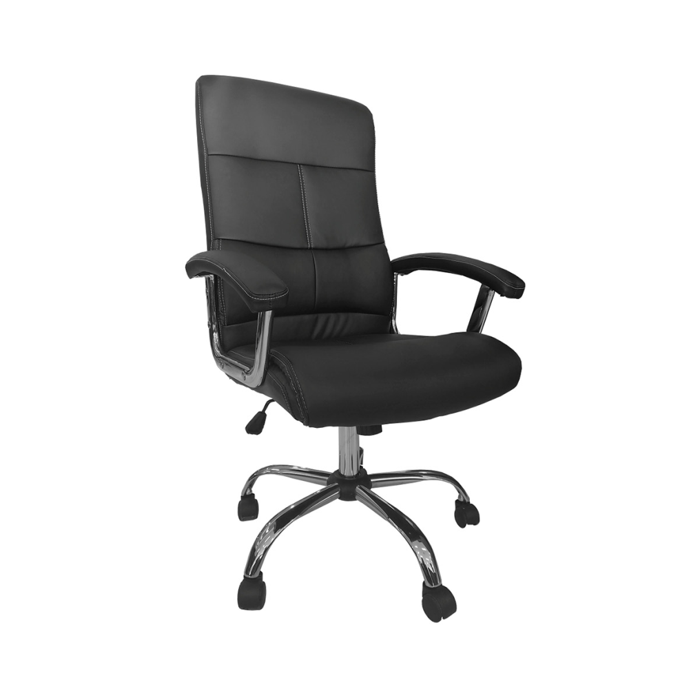 SILLA DE OFICINA DETROID LVS-145 NEGRO