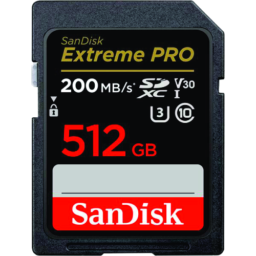 SANDISK 512GB EXTREME PRO 200MB
