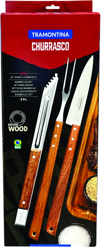 TRAMONTINA SET PARA ASADO