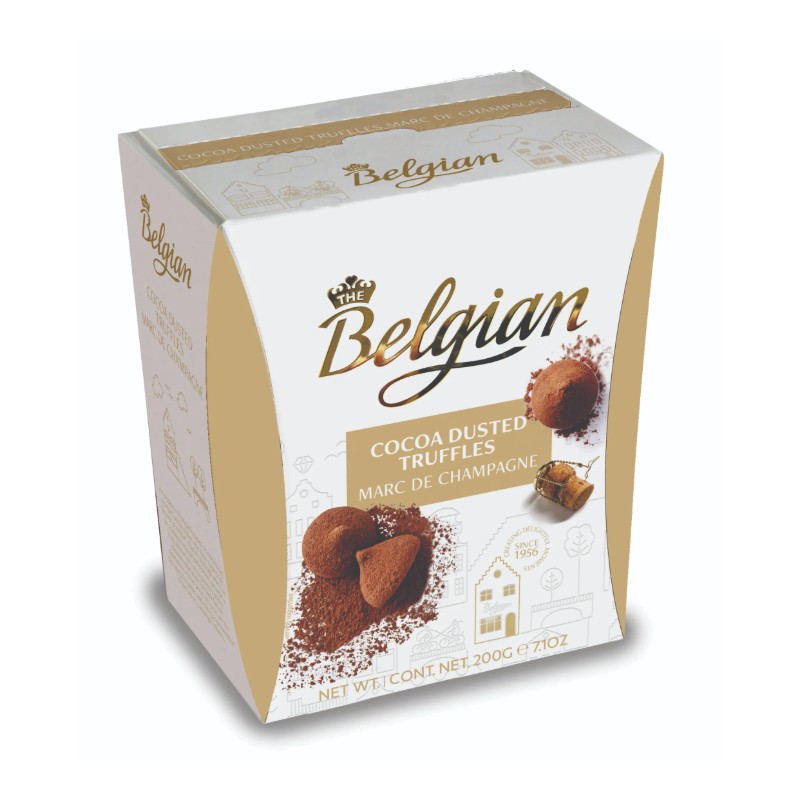 The Belgian Chocolate Truffles Champagne 200gr